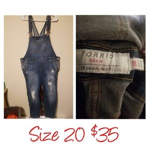 Torrid Overalls